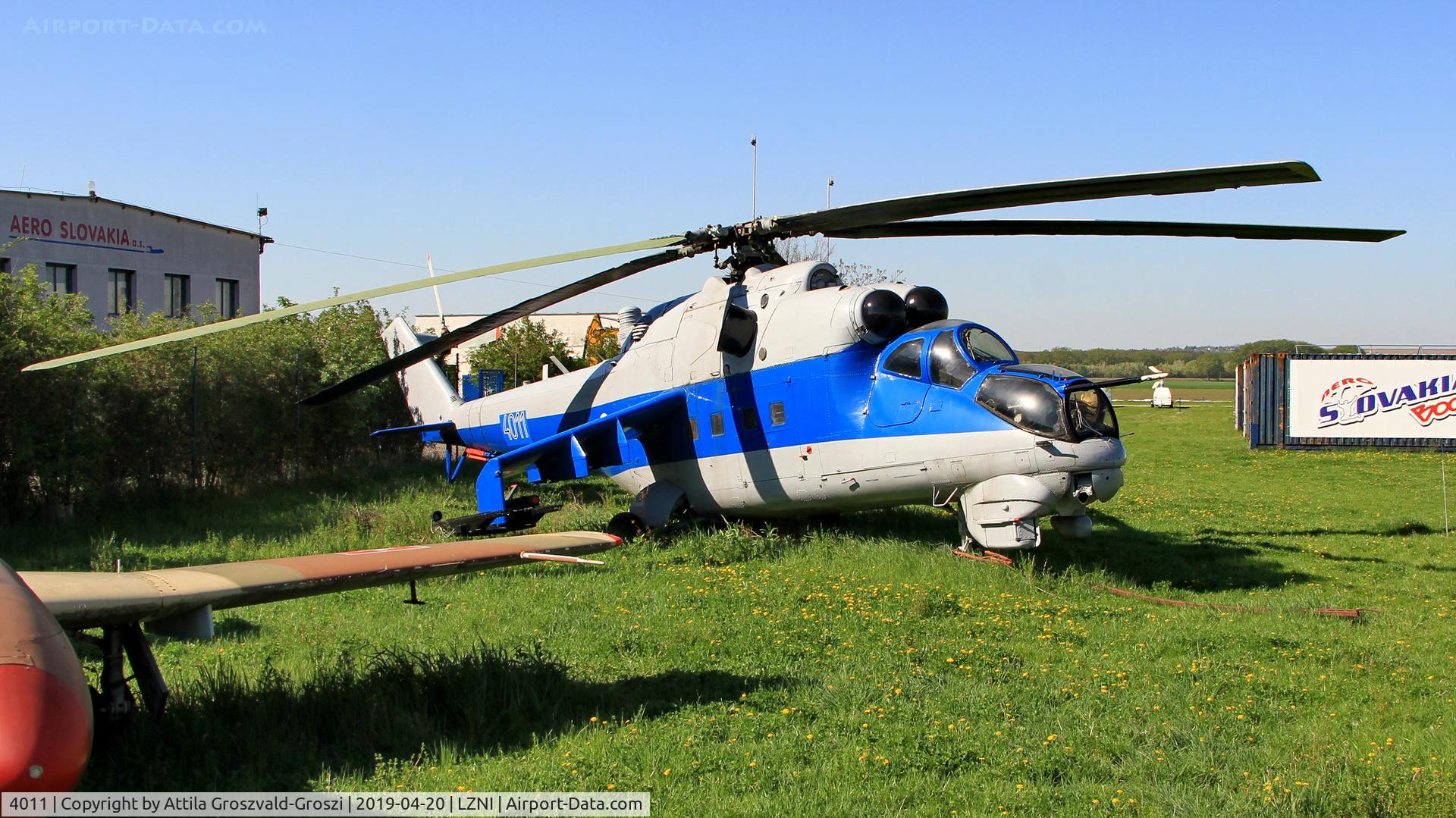 4011, Mil Mi-24V Hind E C/N 344011, LZNI - Nitra Airport, Slovakia