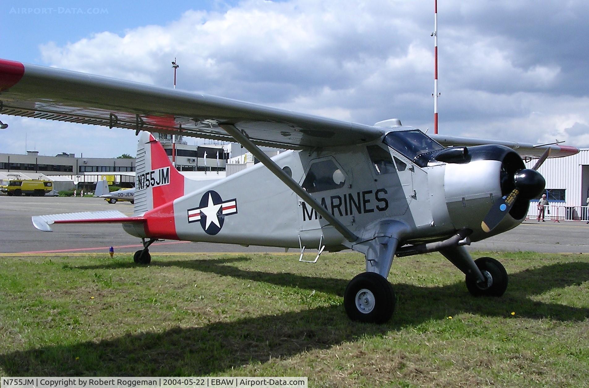 N755JM, 1957 De Havilland Canada U-6A Beaver C/N 1143, STAMPE FLY IN.
MARINES.