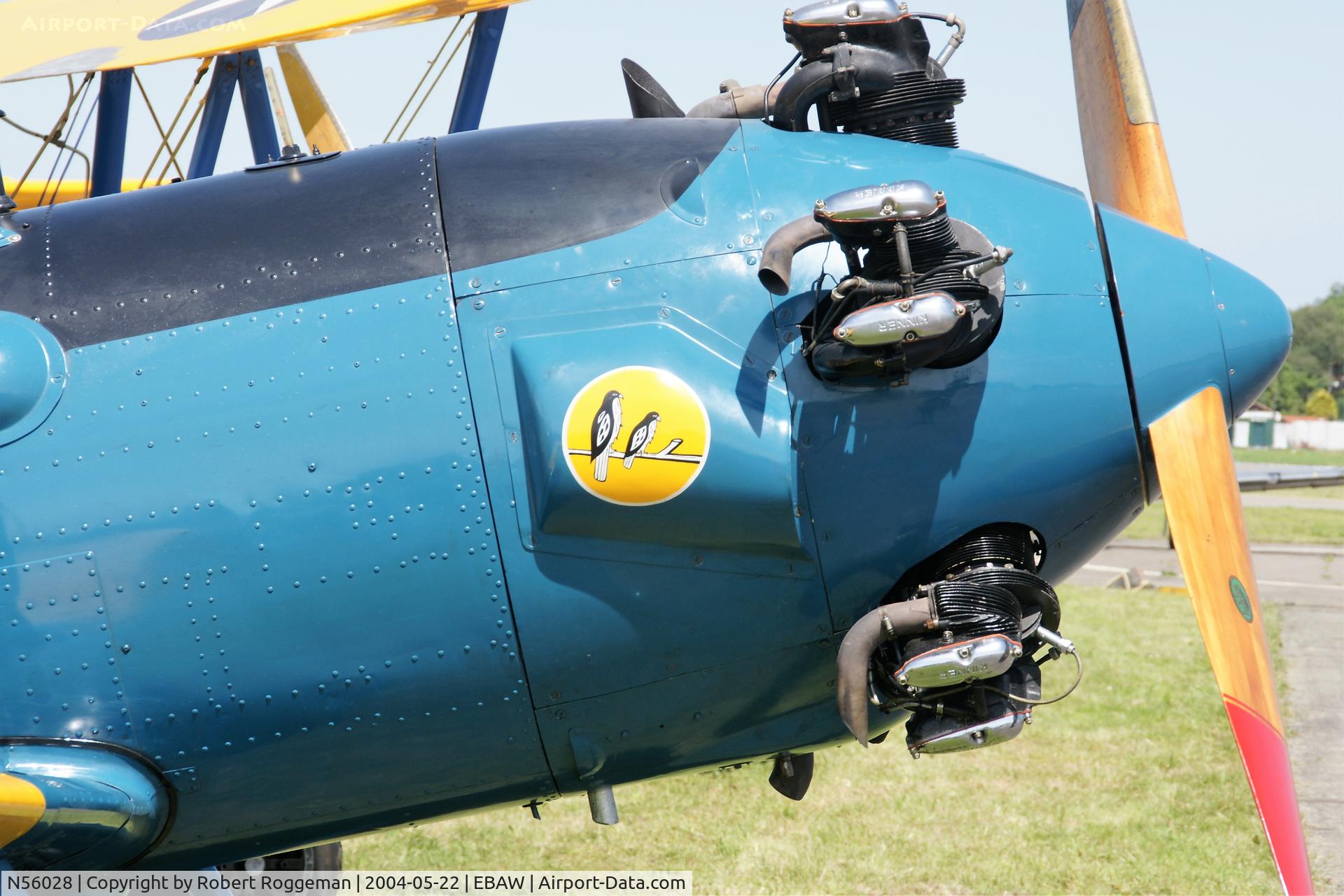 N56028, 1942 Ryan Aeronautical ST3KR C/N 2014, STAMPE FLY IN.
295.