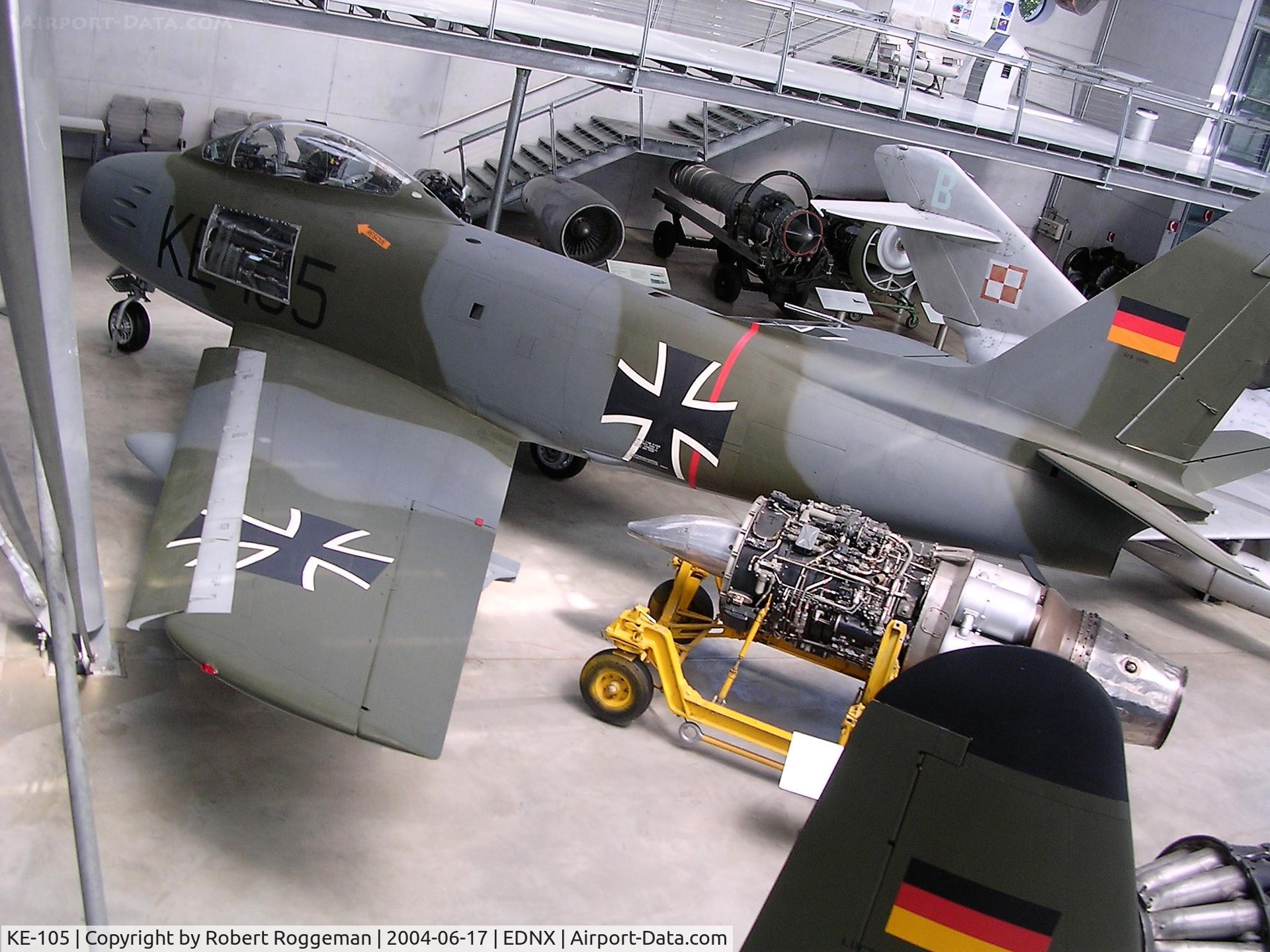 KE-105, Canadair CL-13B Sabre 6 C/N S6-1659, OBERSCCHLEISSHEIM DEUTSCHES MUSEUM.