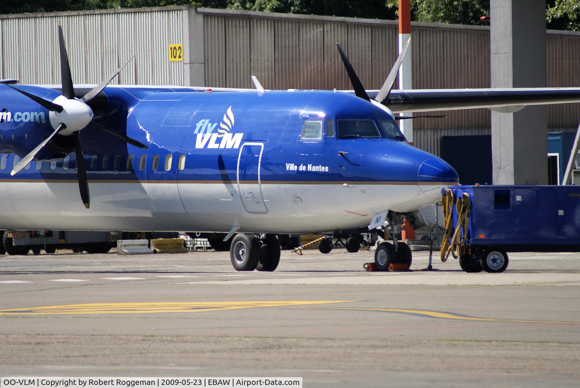 OO-VLM, 1988 Fokker 50 C/N 20135, VLM.VILLE DE NANTES.