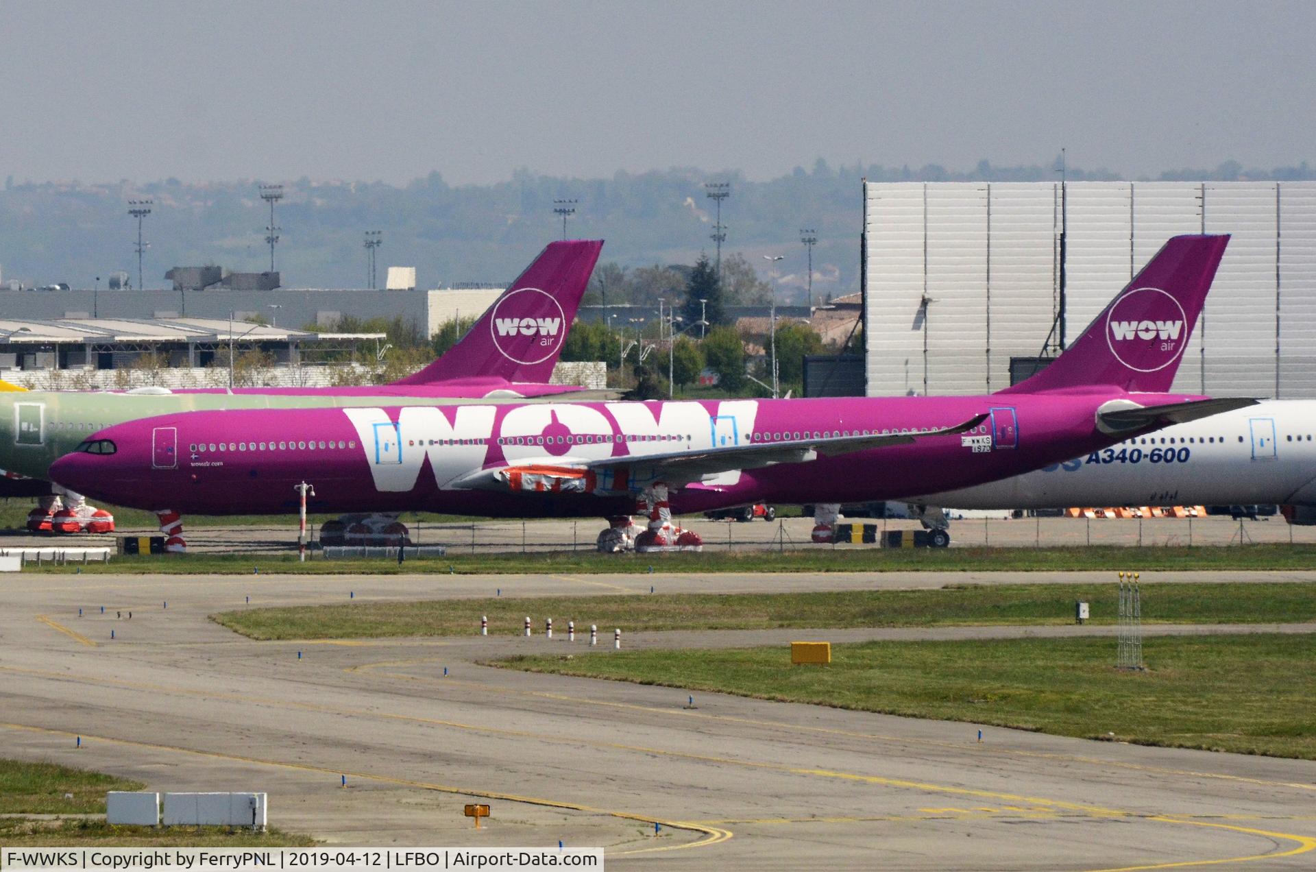 F-WWKS, 2018 Airbus A330-941N C/N 1870, TF-BIG ntu A330-941N waiting for a new operator after the demise of WOW.