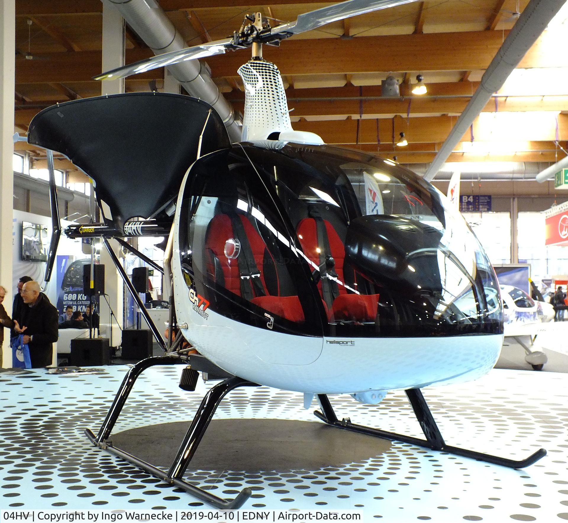 04HV, Heli-Sport CH77 Ranabot C/N unknown_04hv, Heli-Sport CH77 Ranabot at the AERO 2019, Friedrichshafen