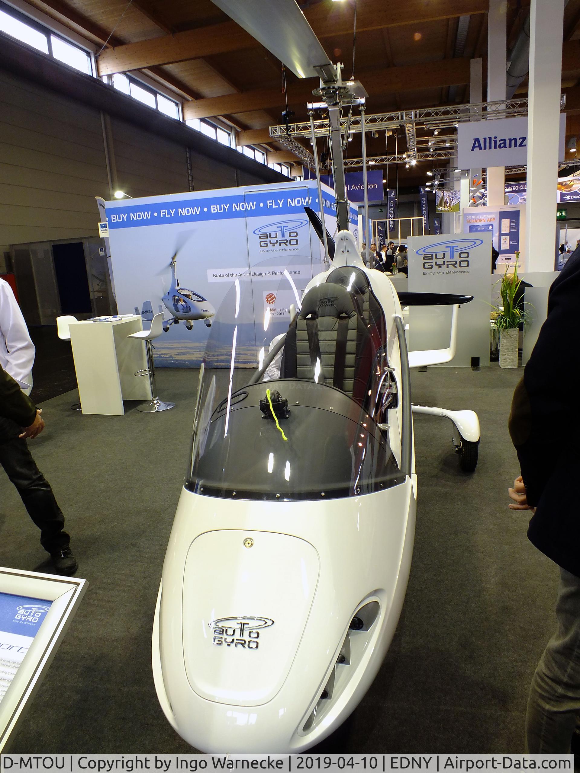 D-MTOU, AutoGyro MTOsport C/N M01715, AutoGyro MTOsport at the AERO 2019, Friedrichshafen