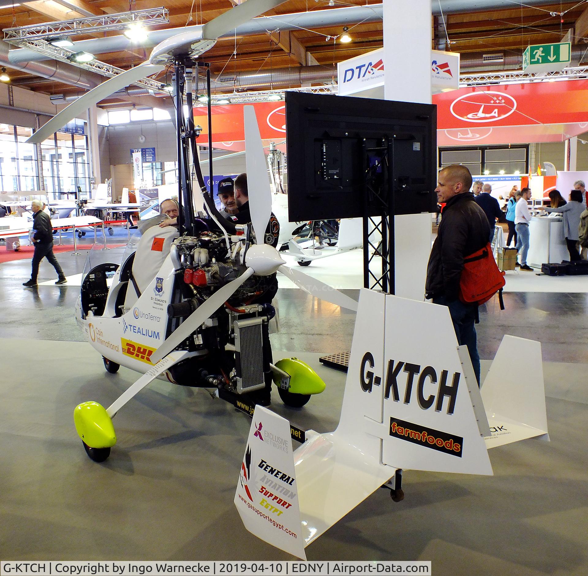 G-KTCH, 2018 Magni Gyro M-16C Tandem Trainer C/N 16-18-1534, Magni Gyro M-16C Tandem Trainer at the AERO 2019, Friedrichshafen