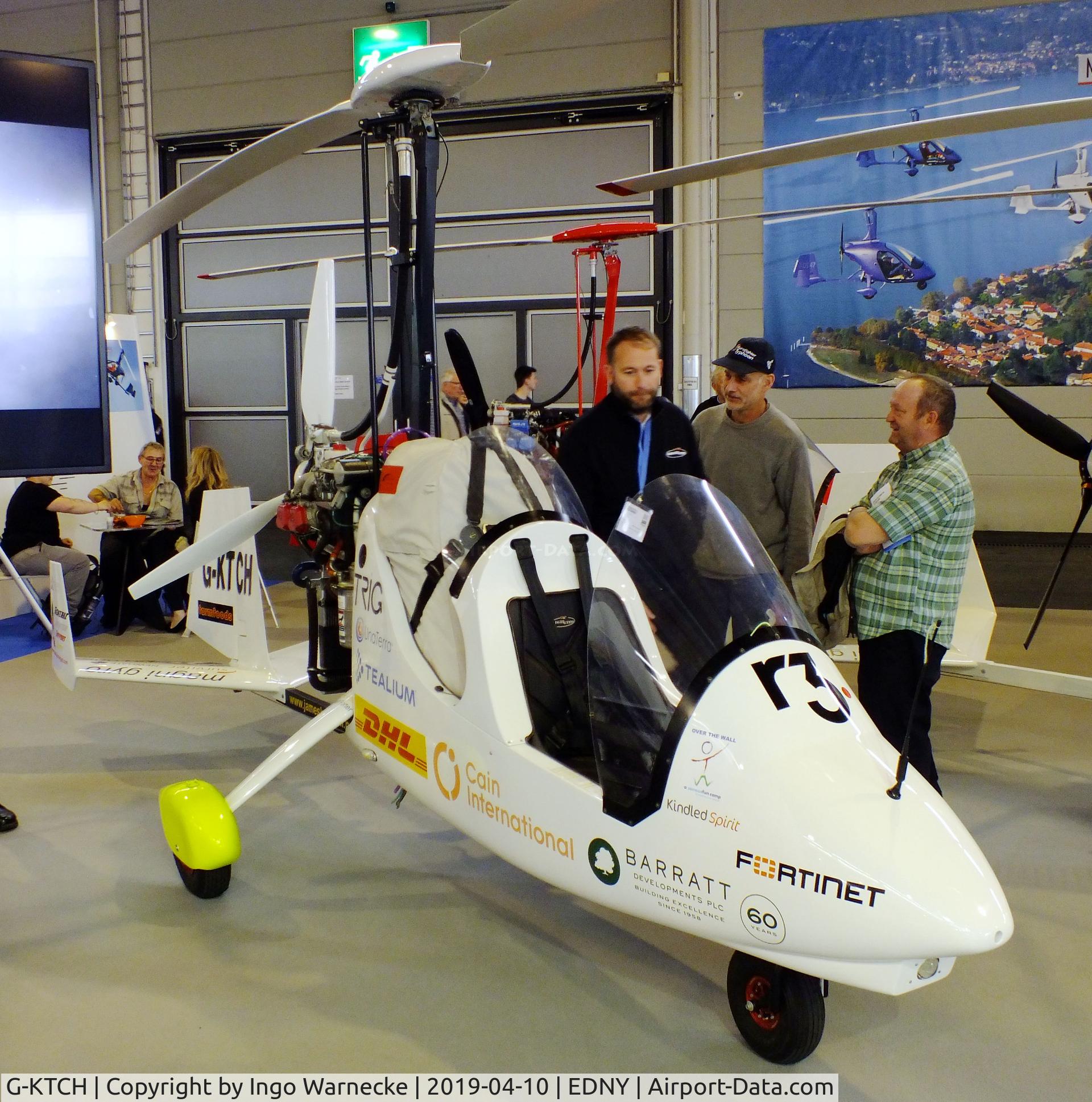 G-KTCH, 2018 Magni Gyro M-16C Tandem Trainer C/N 16-18-1534, Magni Gyro M-16C Tandem Trainer at the AERO 2019, Friedrichshafen