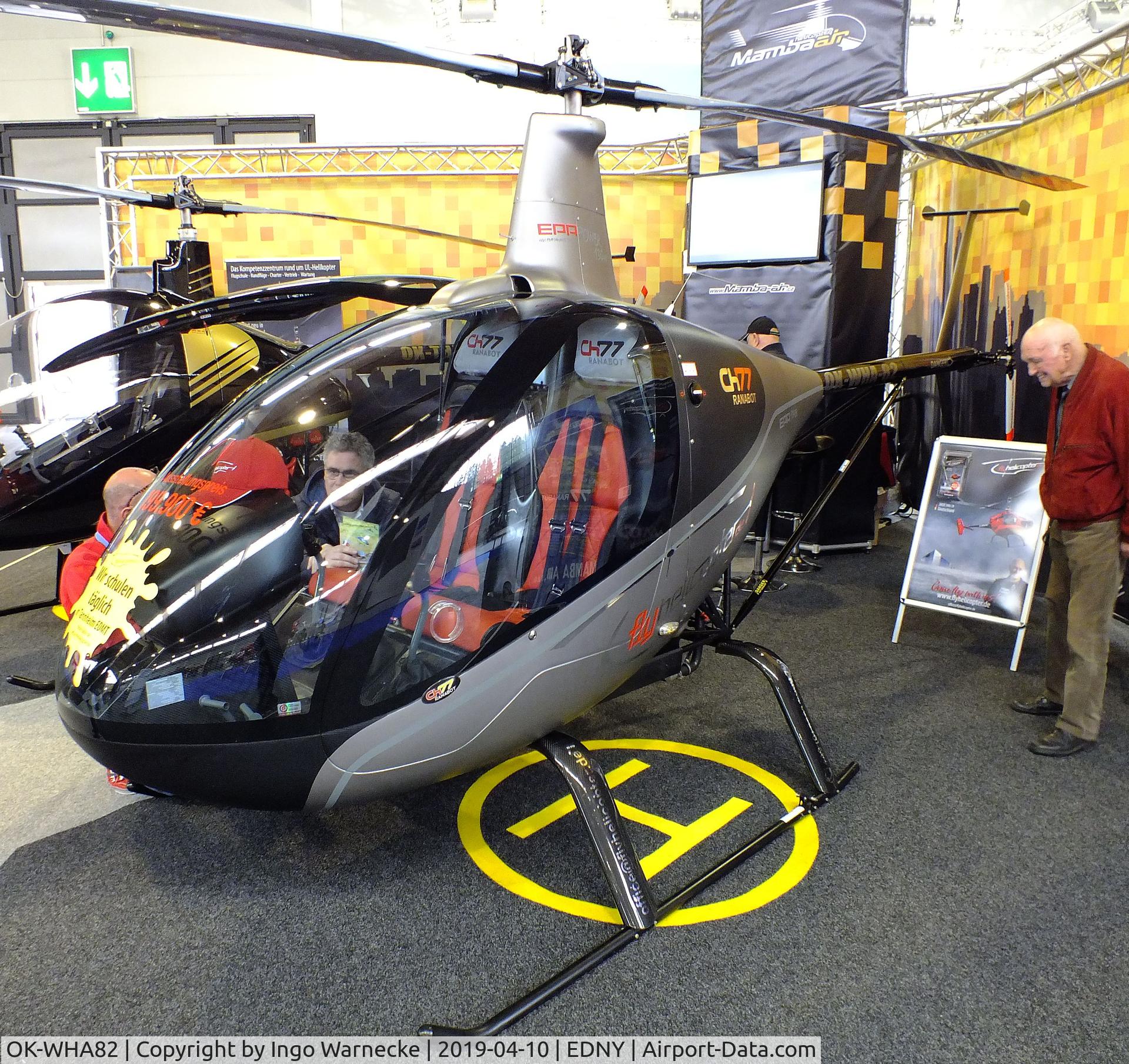 OK-WHA82, Heli-Sport CH77 Ranabot C/N 0046, Heli-Sport CH77 Ranabot at the AERO 2019, Friedrichshafen