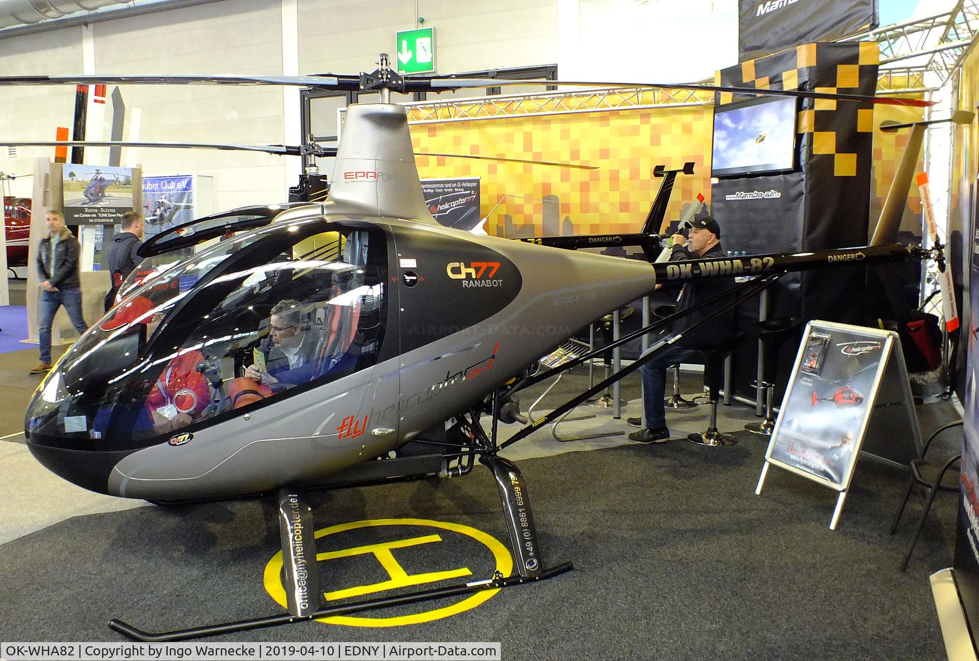 OK-WHA82, Heli-Sport CH77 Ranabot C/N 0046, Heli-Sport CH77 Ranabot at the AERO 2019, Friedrichshafen