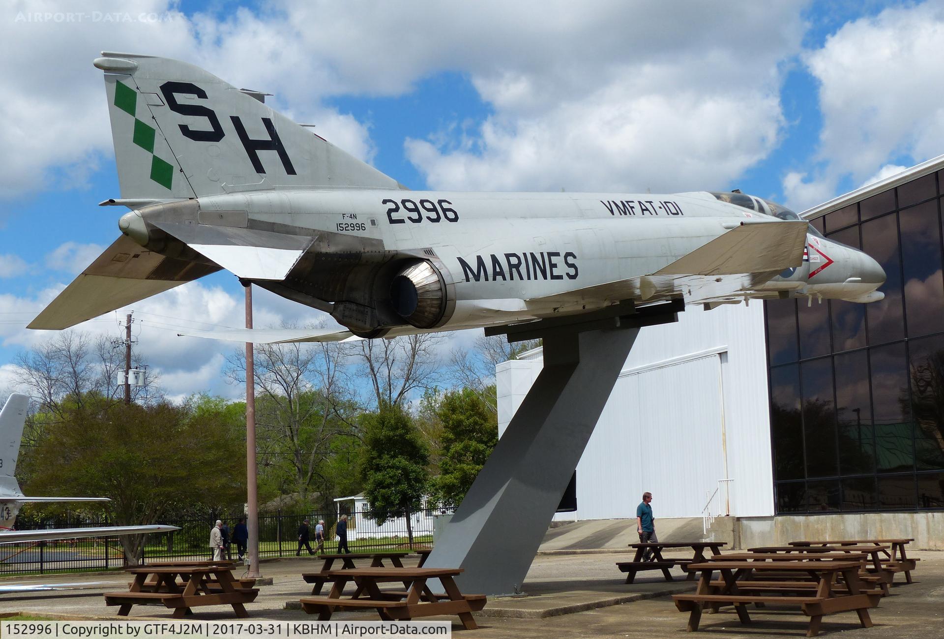 152996, McDonnell F-4N Phantom II C/N 1422, 152996 'SH-2996'  at Southern Museum of Flight, Birmingham, AL 31.3.17