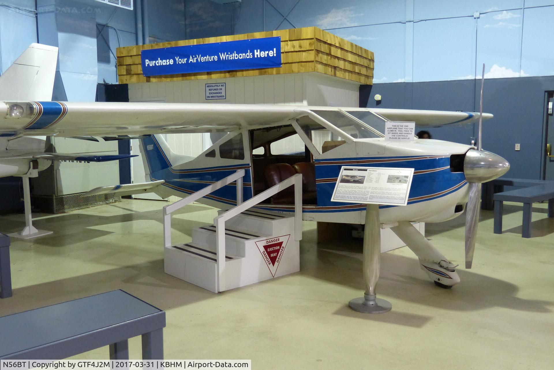 N56BT, 1984 Bede BD-4 C/N 97, N56BT  at Southern Museum of Flight, Birmingham, AL 31.3.17