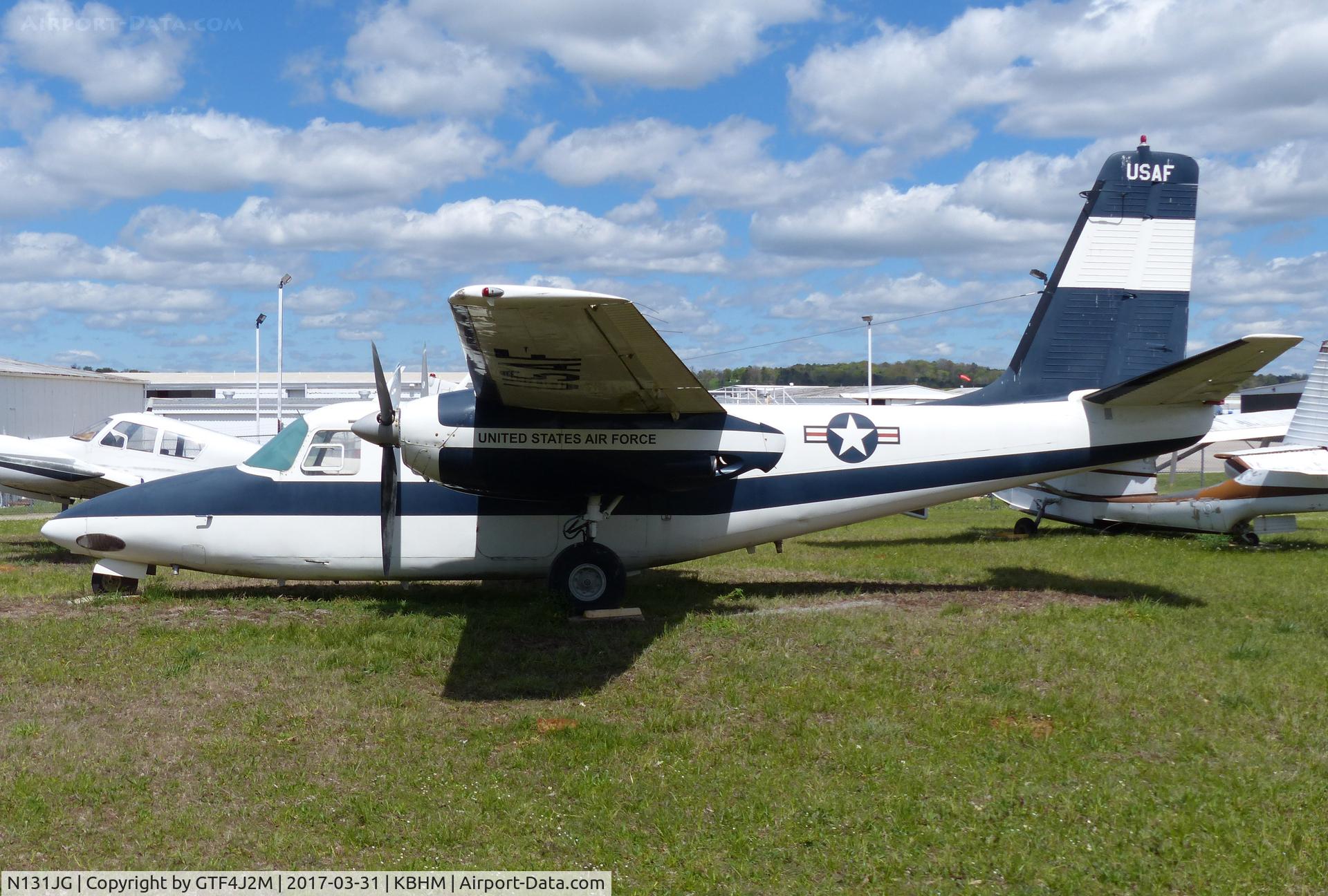 N131JG, 1957 Aero Commander 680 C/N 680-515-185, N131JG  at Southern Museum of Flight, Birmingham, AL 31.3.17