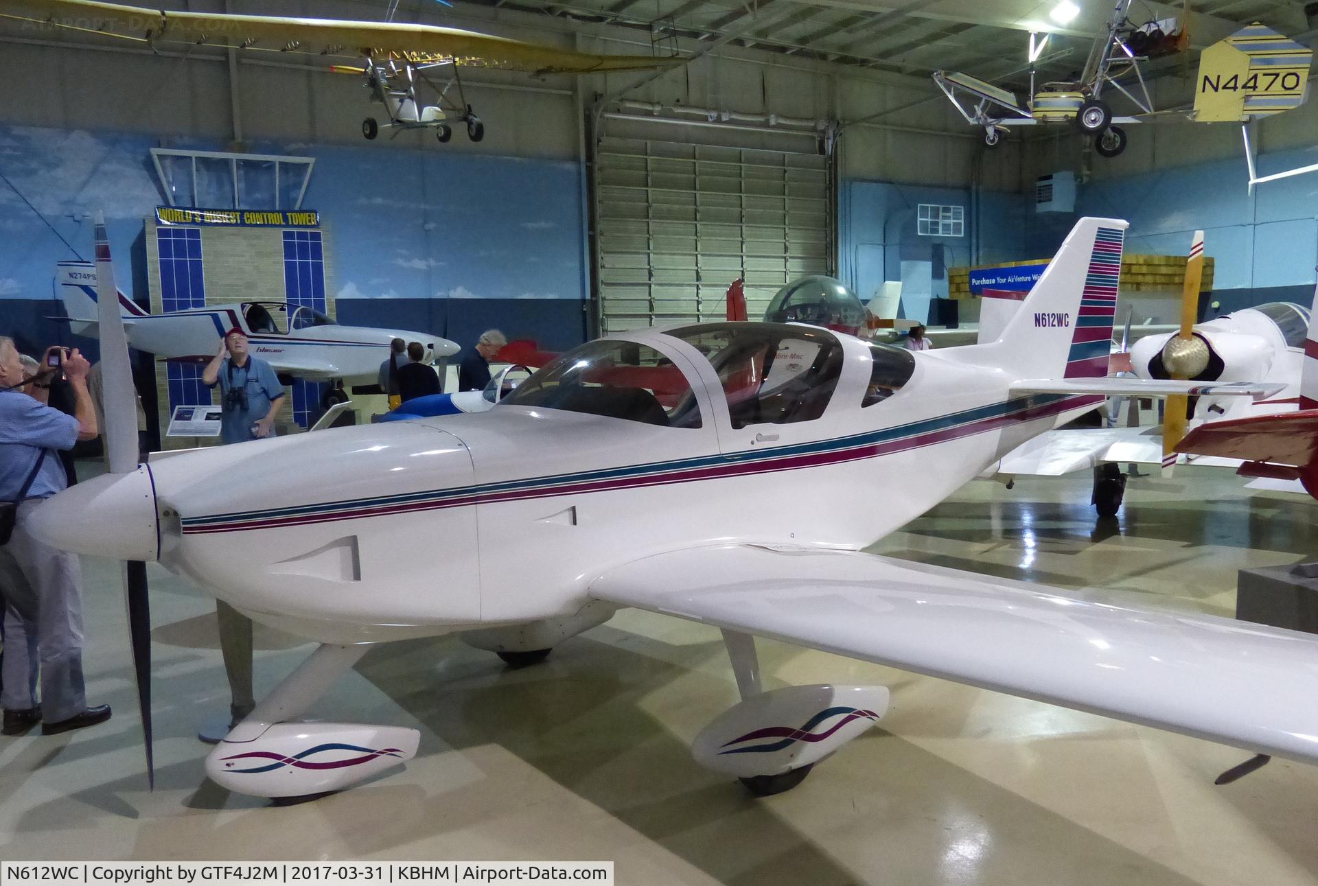 N612WC, 1995 Stoddard-Hamilton Glasair II FT C/N 4243572040, N612WC  at Southern Museum of Flight, Birmingham, AL 31.3.17