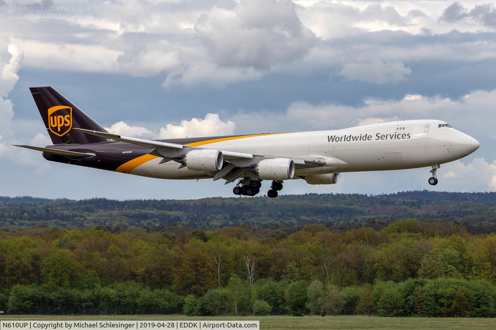 N610UP, 2018 Boeing 747-8F C/N 64256, N610UP - Boeing 747-8F - United Parcel Service (UPS)