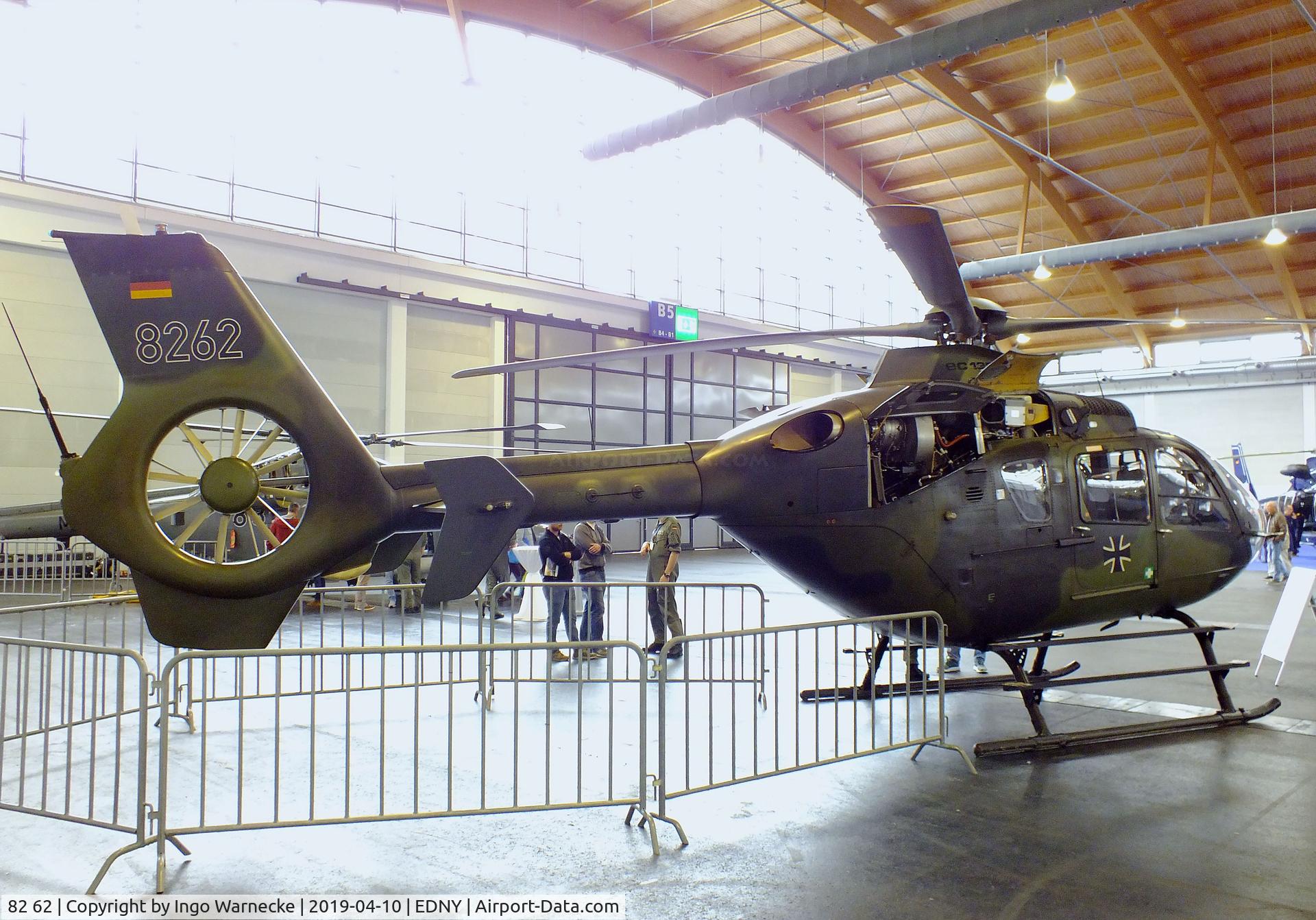 82 62, Eurocopter EC-135T-1 C/N 0114, Eurocopter EC135T-1 of the German Army at the AERO 2019, Friedrichshafen