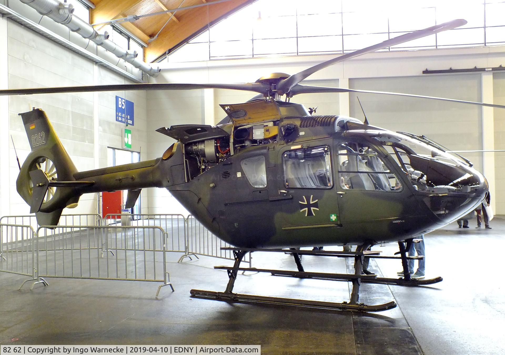 82 62, Eurocopter EC-135T-1 C/N 0114, Eurocopter EC135T-1 of the German Army at the AERO 2019, Friedrichshafen