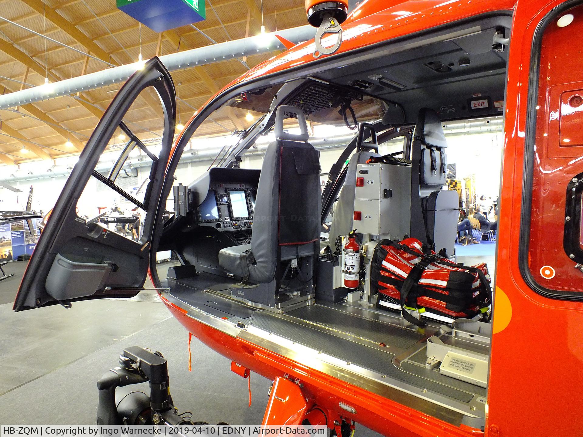 HB-ZQM, 2019 Airbus Helicopters H-145 (BK-117D-2) C/N 20247, Airbus Helicopters H145 of REGA EMS at the AERO 2019, Friedrichshafen  #c