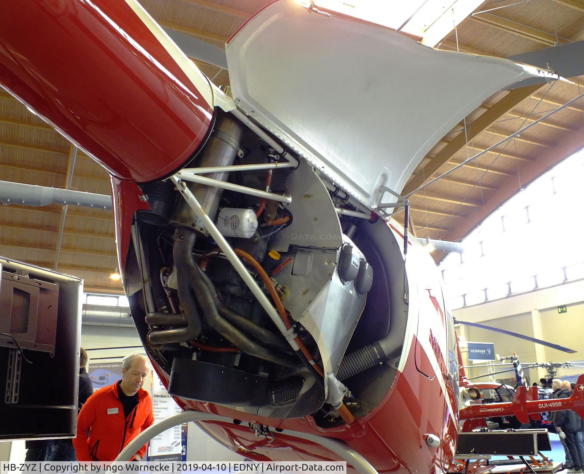 HB-ZYZ, Guimbal Cabri G2 C/N 1205, Guimbal Cabri G2 at the AERO 2019, Friedrichshafen
