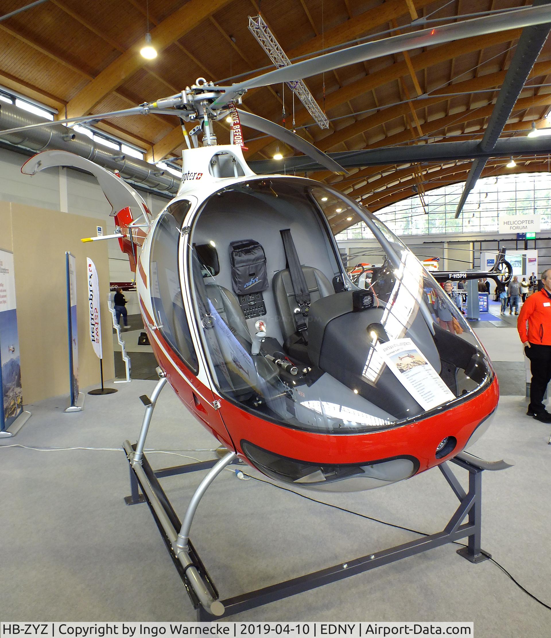 HB-ZYZ, Guimbal Cabri G2 C/N 1205, Guimbal Cabri G2 at the AERO 2019, Friedrichshafen