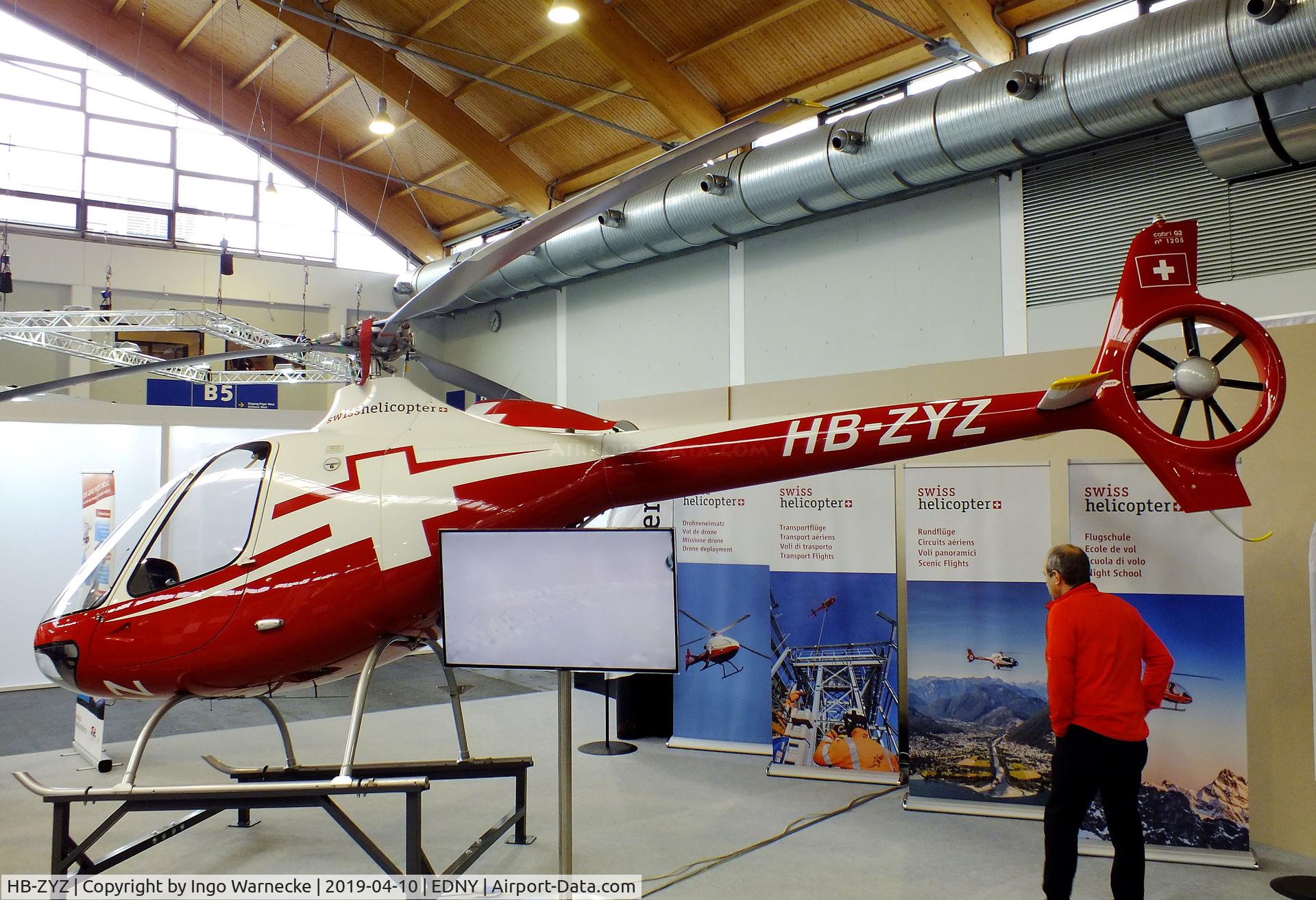 HB-ZYZ, Guimbal Cabri G2 C/N 1205, Guimbal Cabri G2 at the AERO 2019, Friedrichshafen