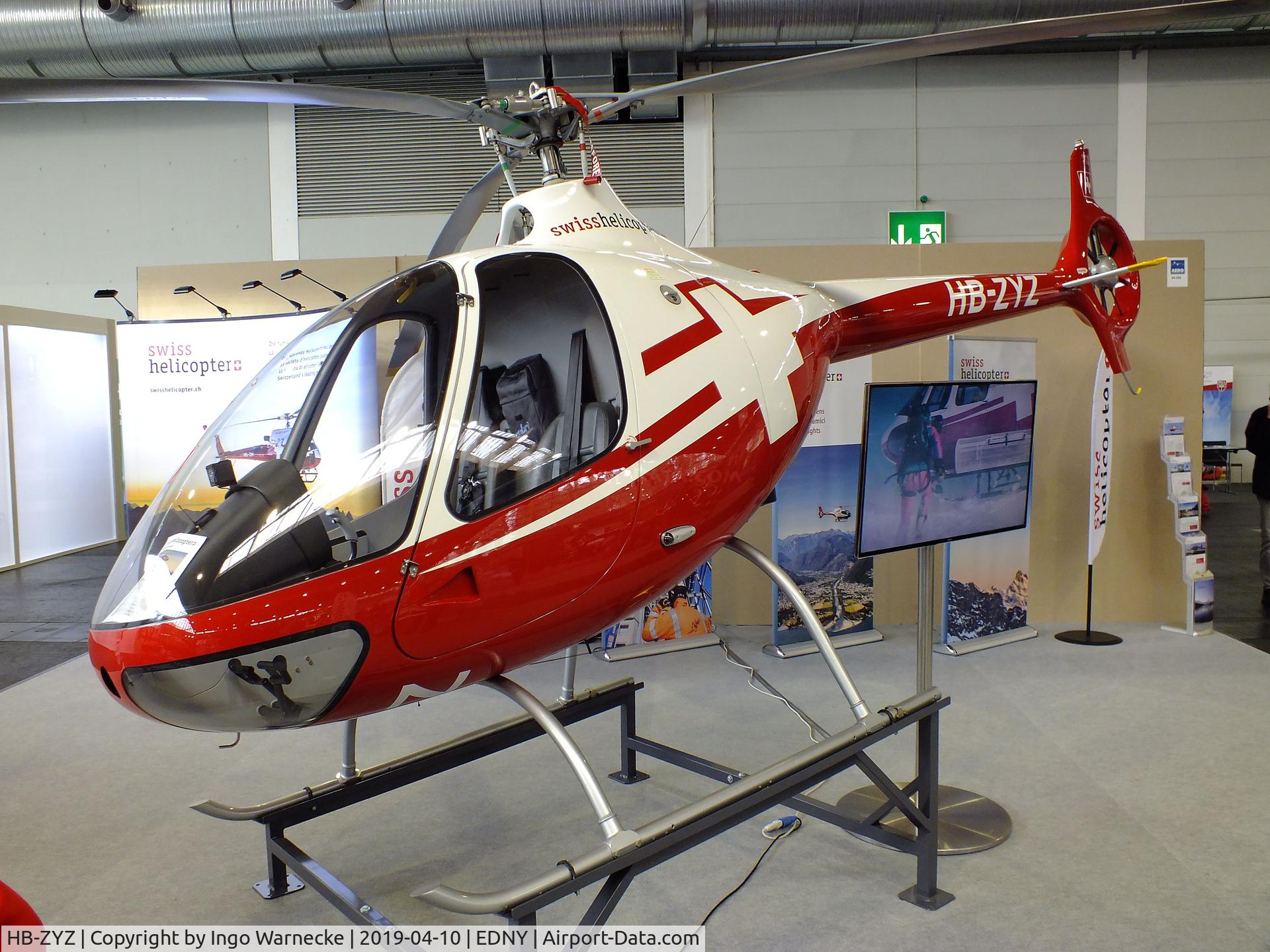 HB-ZYZ, Guimbal Cabri G2 C/N 1205, Guimbal Cabri G2 at the AERO 2019, Friedrichshafen