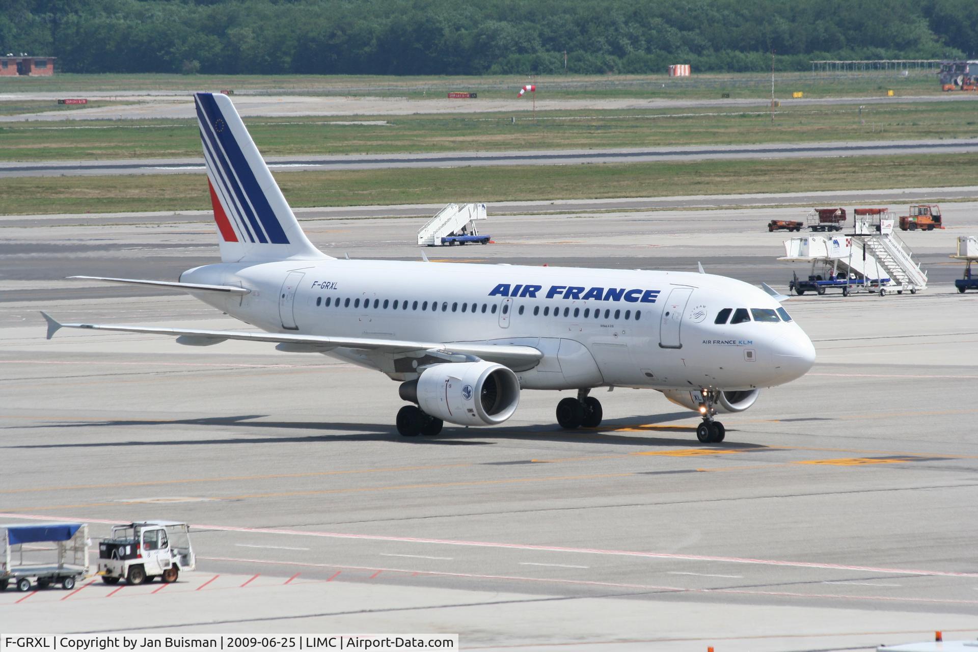 F-GRXL, 2006 Airbus A319-111 C/N 2938, Air France