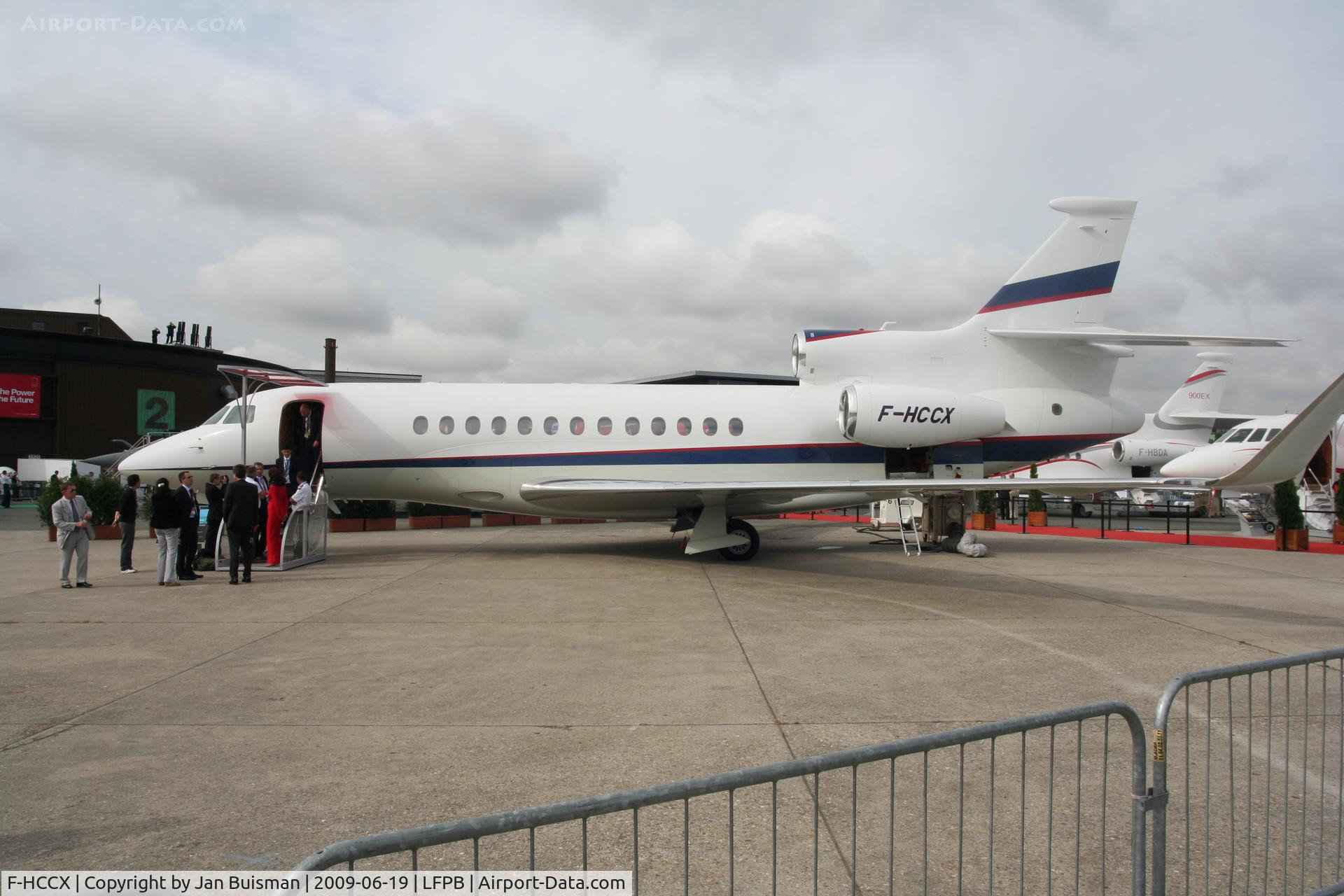 F-HCCX, 2009 Dassault Falcon 7X C/N 42, Dassault