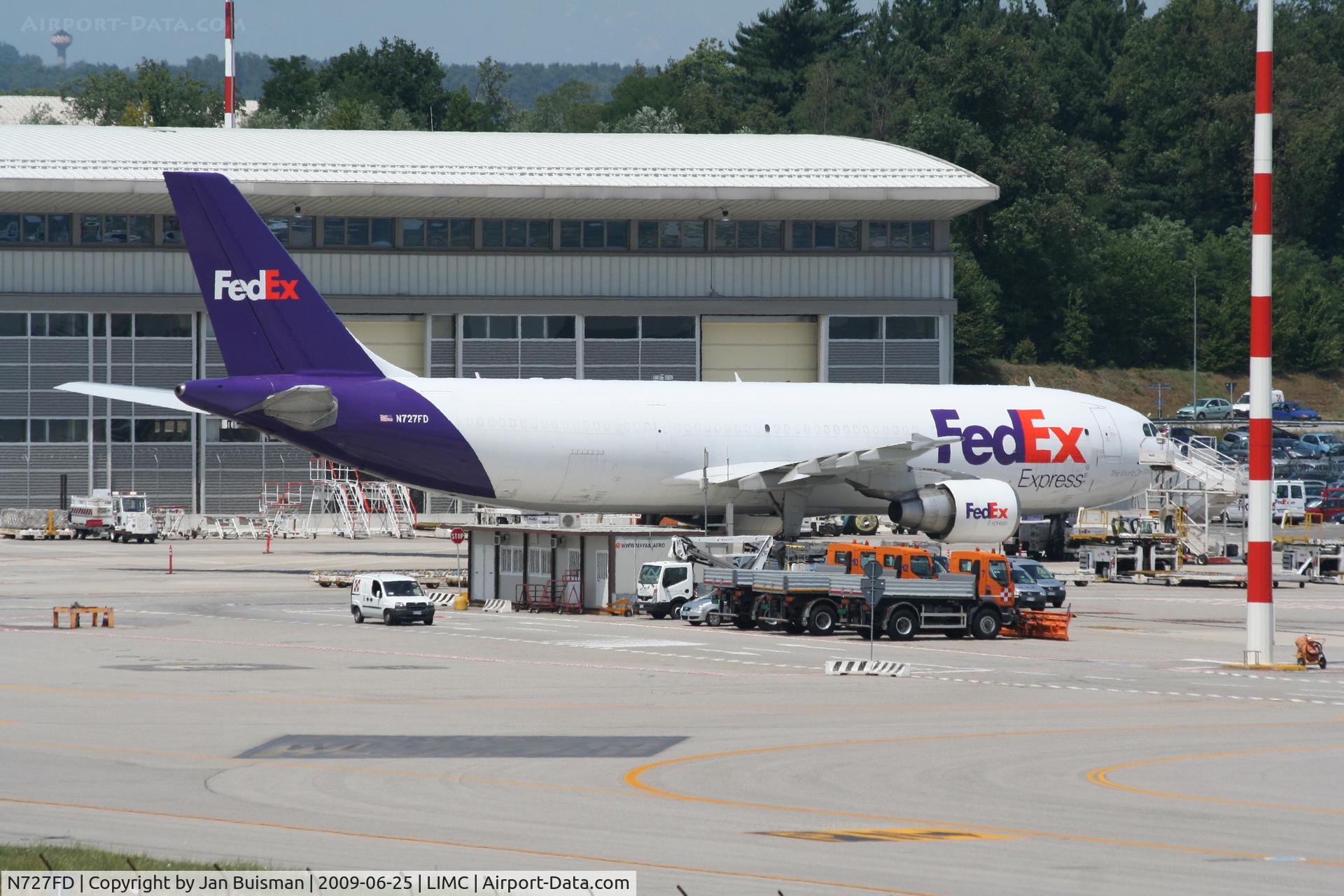 N727FD, 1990 Airbus A300B4-622R /F C/N 579, Fedex