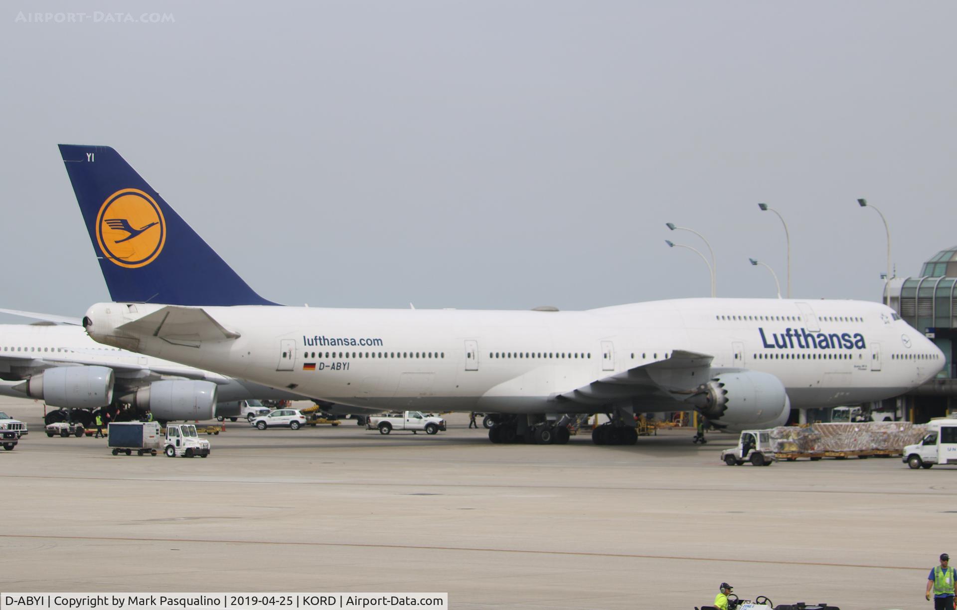D-ABYI, 2013 Boeing 747-830 C/N 37833, Boeing 747-830