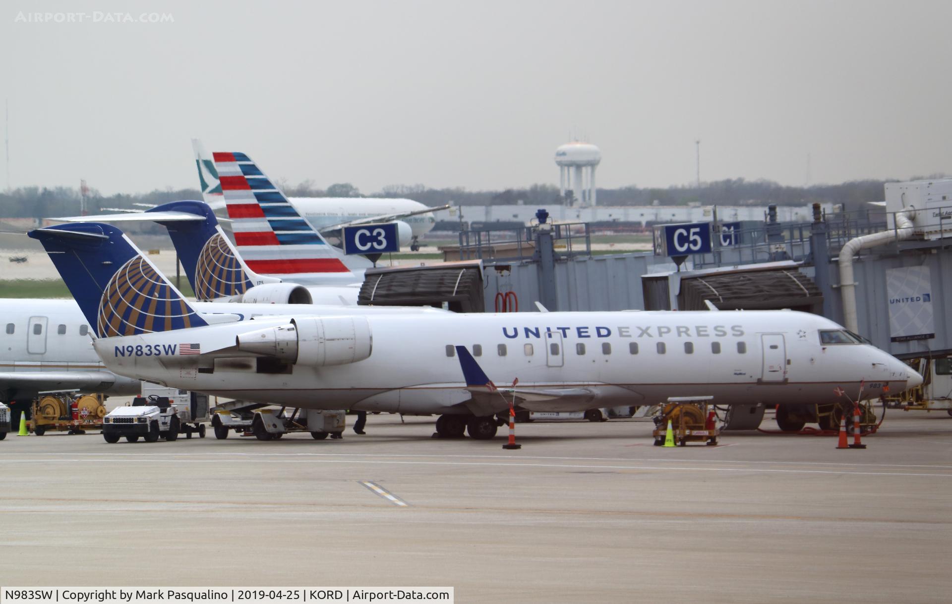 N983SW, 2004 Bombardier CRJ-200ER (CL-600-2B19) C/N 7961, CL-600-2B19