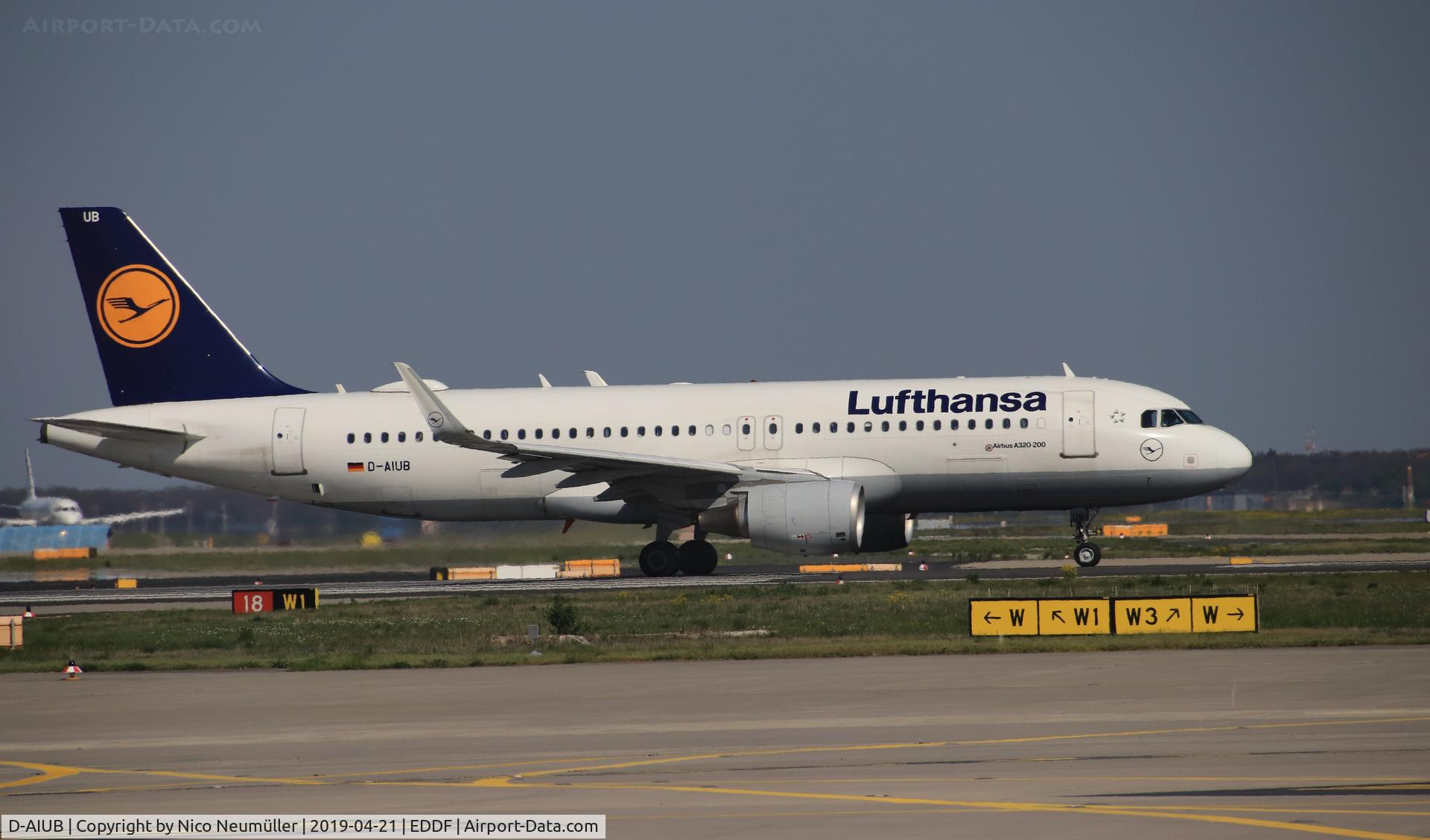 D-AIUB, 2014 Airbus A320-214 C/N 5972, Airbus A320-200 at EDDF