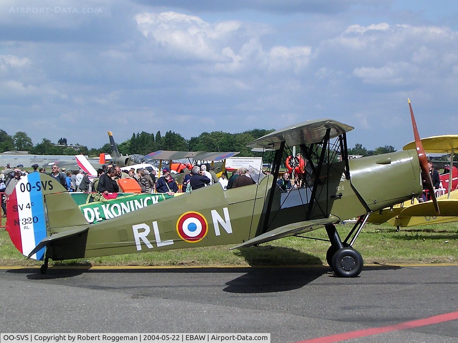 OO-SVS, 1946 Stampe-Vertongen SV-4C C/N 320, STAMPE FLY IN.RL N.