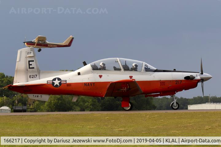 166217, Raytheon T-6B Texan II C/N PN-208, T-6B Texan II 166217 E-217 from  TAW-5 NAS Whiting Field, FL