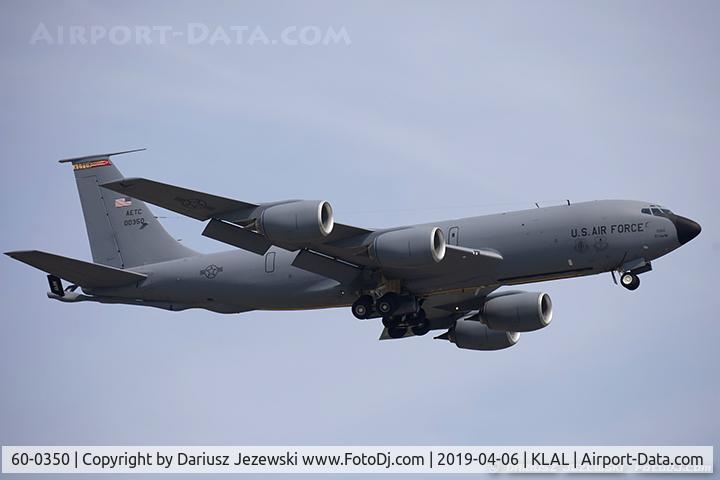 60-0350, 1960 Boeing KC-135R Stratotanker C/N 18125, KC-135R Stratotanker 60-0350  from 54th ARS 