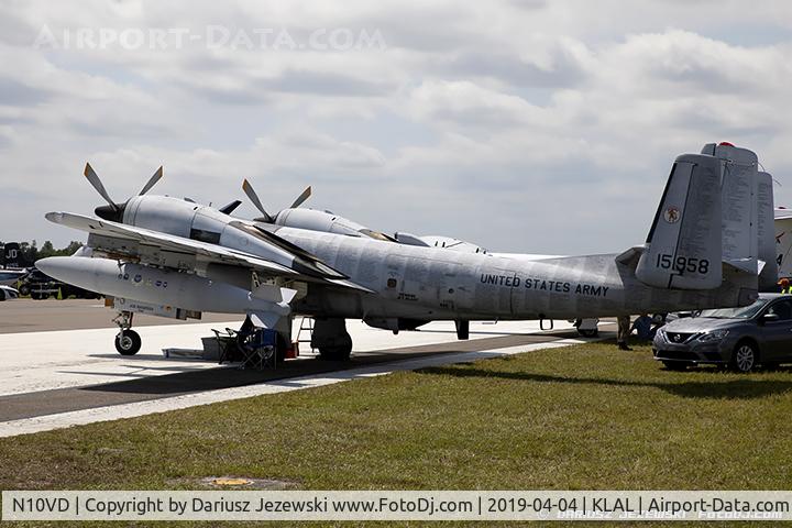 N10VD, 1968 Grumman OV-1D Mohawk C/N 162C, Grumman OV-1D Mohawk  C/N 162C, N10VD