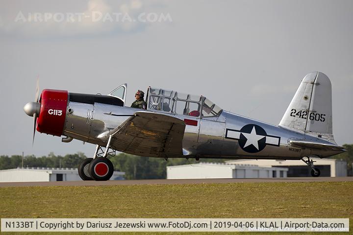 N133BT, 1943 Consolidated Vultee BT-13A C/N 9683, Consolidated Vultee BT-13A Valiant  C/N 9683, N133BT