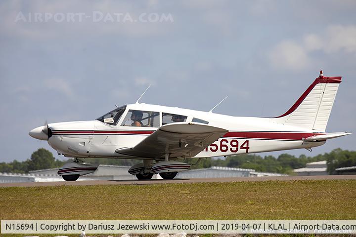 N15694, 1972 Piper PA-28-180 C/N 28-7305119, Piper PA-28-180 Cherokee  C/N 28-7305119 , N15694
