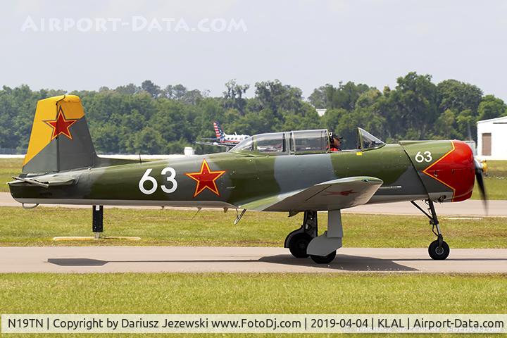 N19TN, 1967 Nanchang CJ-6A C/N 2532045, Nanchang CJ-6A  C/N 2532045, N19TN
