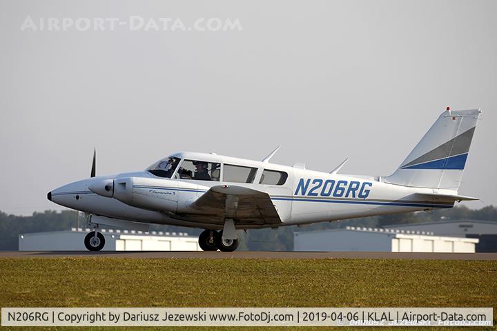 N206RG, 1967 Piper PA-30-160 Twin Comanche Twin Comanche C/N 30-1427, Piper PA-30 Twin Comanche  C/N 30-1427, N206RG