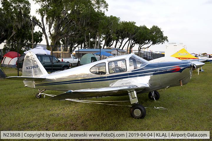 N2386B, 1948 Temco GC-1B Swift C/N 3686, Temco GC-1B Swift  C/N 3686, N2386B