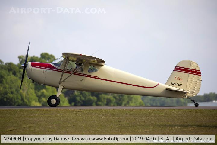 N2490N, 1947 Cessna 120 C/N 12743, Cessna 120  C/N 12743, N2490N