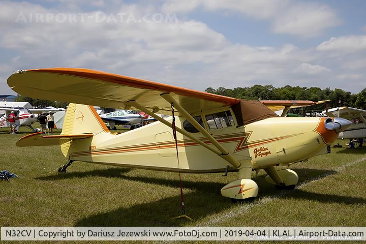 N32CV, 1947 Stinson 108-2 Voyager C/N 108-3032, Stinson 108-2 Voyager  C/N 108-3032, N32CV
