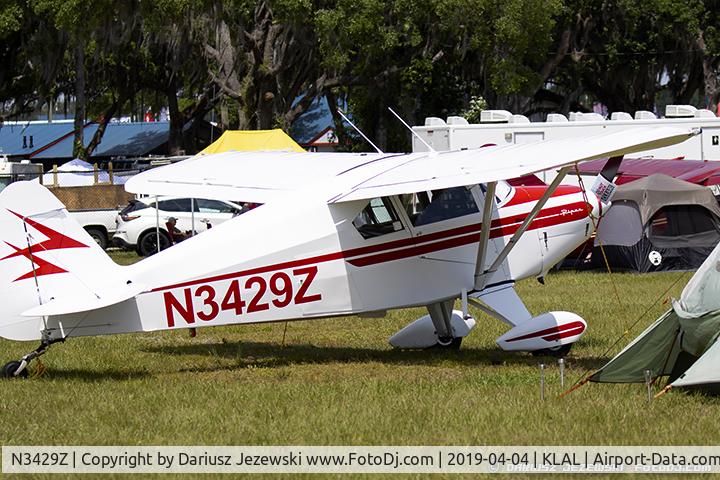N3429Z, 1960 Piper PA-22-150 C/N 22-7343, Piper PA-22-150 Tri-Pacer  C/N 22-7343, N3429Z