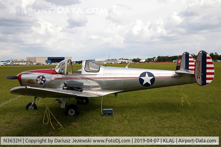 N3632H, 1947 Erco 415CD Ercoupe C/N 4257, Ercoupe 415-CD  C/N 4257, N3632H