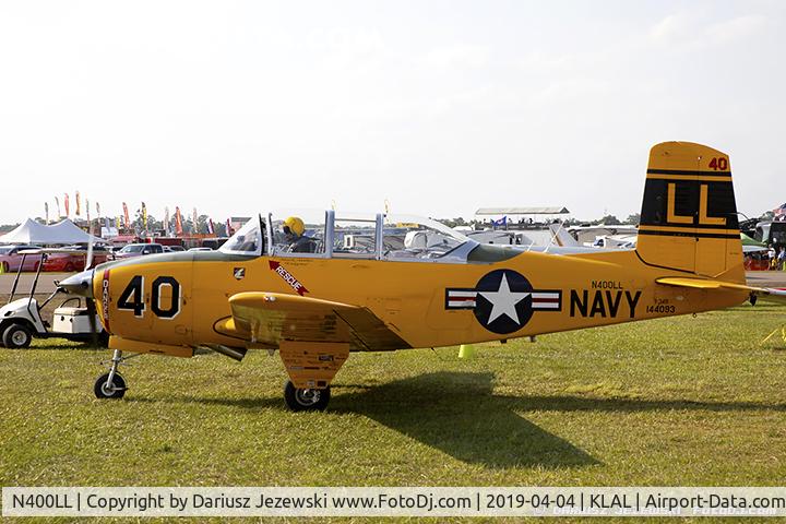 N400LL, 1957 Beech T-34B Mentor C/N BG-400, Beech T-34B Mentor  C/N BG-400, N400LL