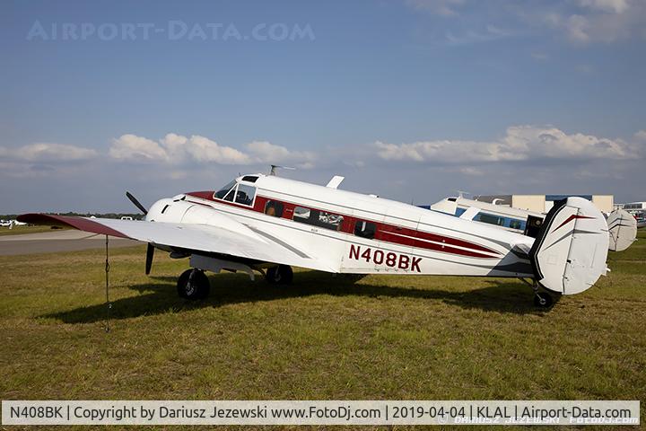 N408BK, 1963 Beech H-18 C/N BA-653, Beech H18 Twin Beech  C/N BA-653, N408BK