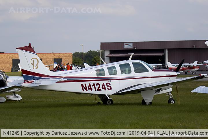 N4124S, 1975 Beech A36 Bonanza 36 C/N E-653, Beech A36 Bonanza 36  C/N E-653, N4124S