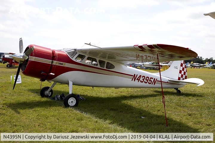 N4395N, 1947 Cessna 195 C/N 7010, Cessna 195 Businessliner  C/N 7010, N4395N