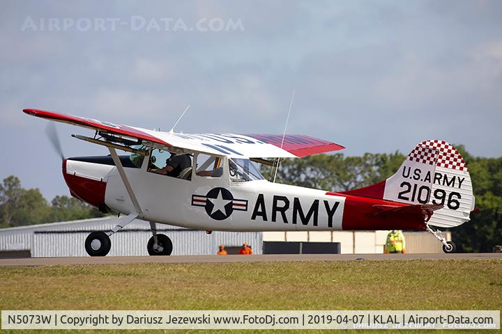 N5073W, 1950 Cessna O-1A Bird Dog C/N 21096, Cessna 305A L-19A Bird Dog  C/N 21096, N5073W