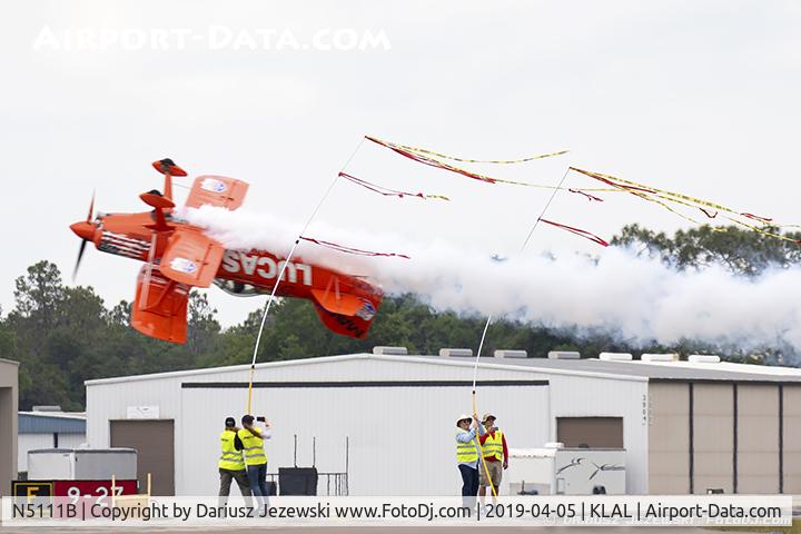 N5111B, 1998 Pitts S-1-11B Super Stinker C/N 4003, Wiskus inverted ribbon cut   Michael Wiskus inverted ribbon cut -Aviat Aircraft Inc S-1-11B  C/N 4003,