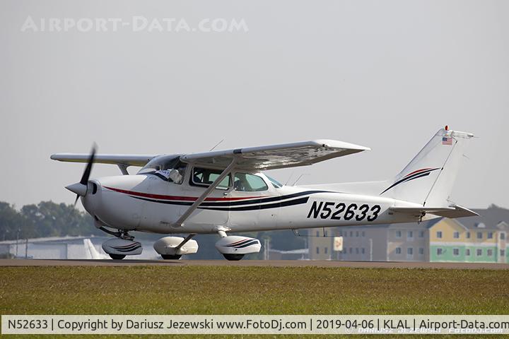N52633, 1981 Cessna 172P C/N 17274572, Cessna 172P Skyhawk  C/N 17274572, N52633